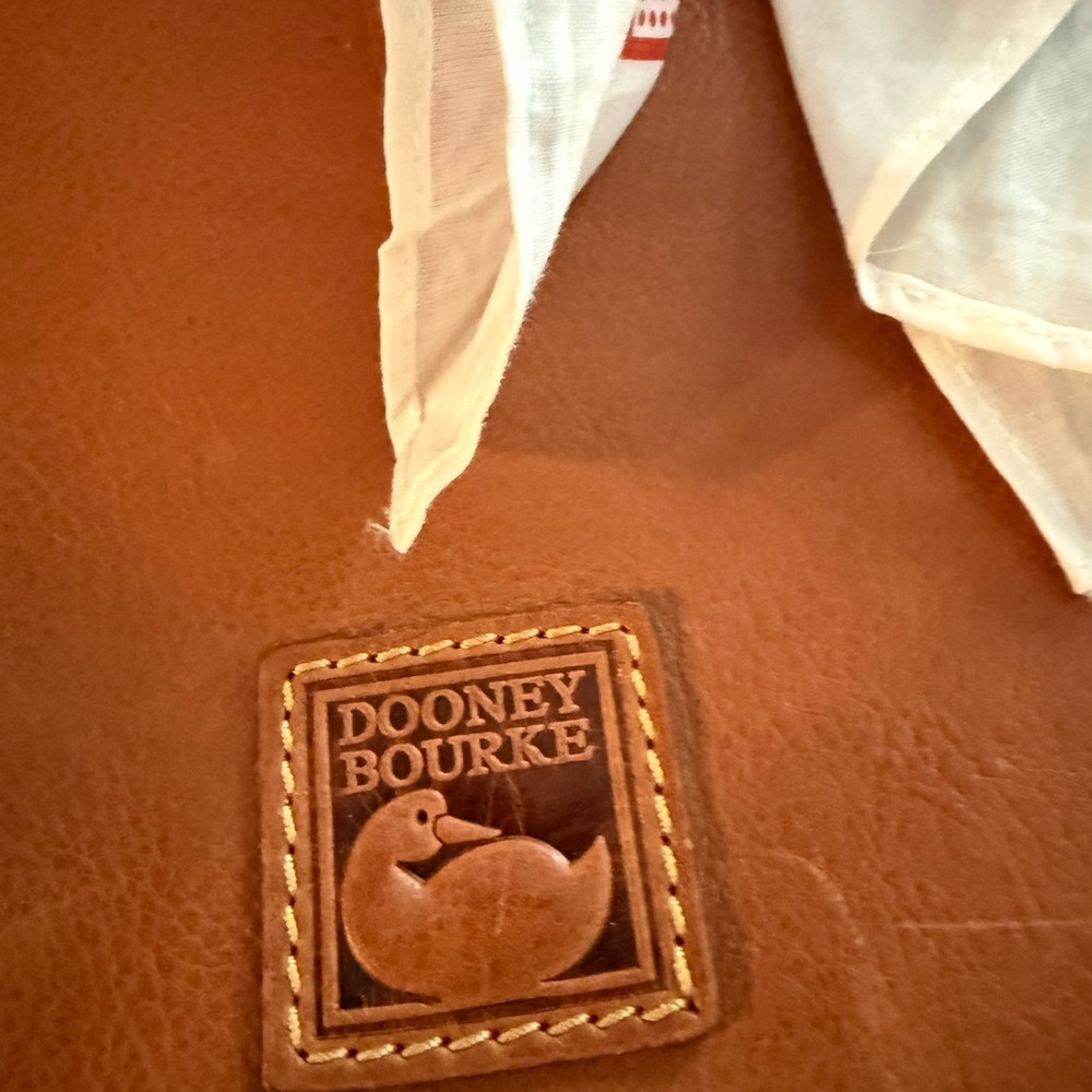 Dooney and Bourke Florentine Russell Tote Bag in Natural - Picture 8 of 16